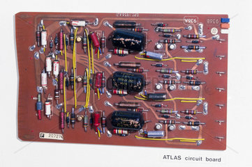ATLAS circuit board  1960s.