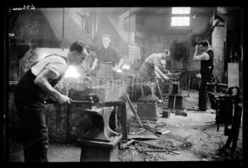 Blacksmiths at work  1935.