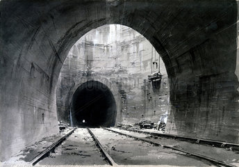 Great Ventilating Shaft  Kilsby Tunnel  Northamptonshire  1837-1838.