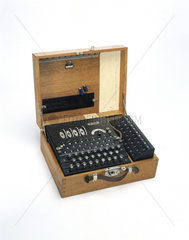 Four-rotor German Enigma cypher machine  1939-1945.