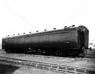 British Railways passenger coach adapted fo