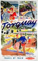 ‘Torquay’  BR poster  1956.