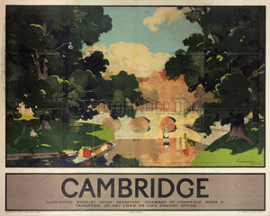 'Cambridge'  LNER poster  1923-1947.
