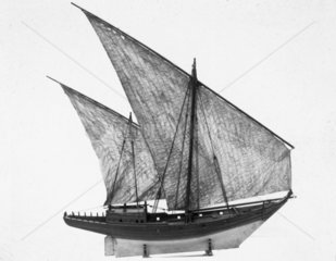 Arabian pirate vessel  1800-1819.