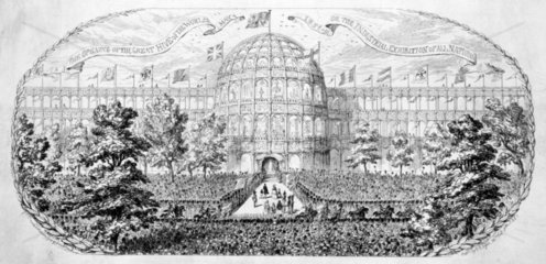 'The Opening of the Great Hive of the World'  1 May 1851.