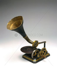 Berliner gramophone  1890.