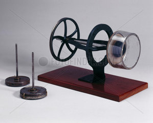 Equipment for spinning viscose rayon  1901.