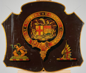 Coat of arms of the Great Western Railway  19th century.