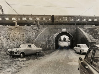 Bridego Railway Bridge  site of the Great Train Robbery  August 1963.