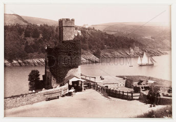 'Dartmouth Castle'  c 1880.