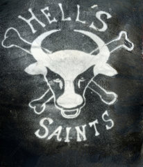 Hell’s Saints logo  August 1970.