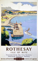 ‘Rothesay’  BR poster  1948-1960.