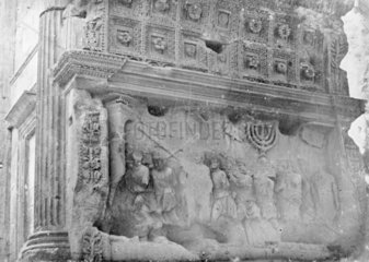 'Rome  Arch of Titus  interior of Basso Ril