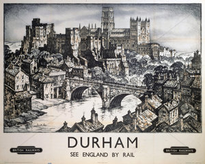 ‘Durham’  BR poster  after 1948.