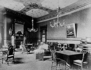Drawing room on first floor  Midland Grand Hotel  St Pancras Station  c 1876.