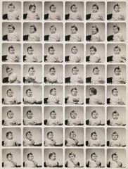 Portraits of a girl  c 1960.