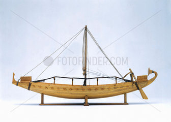 Egyptian seagoing sailing ship  c 1500 BC.