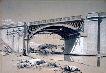 Nash Mills Bridge  Kings Langley  Hertfordshire  10 June 1837.