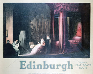 ‘Edinburgh - Holyrood Palace’  LNER poster  1930.