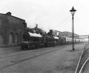 The Royal train at Crewe works  1913.