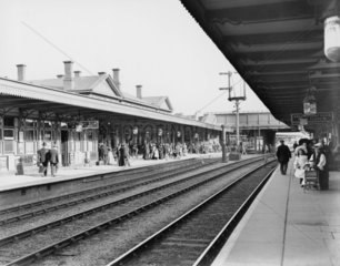Northampton Station  1908. Northampton Stat