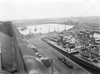Fleetwood docks  1910.
