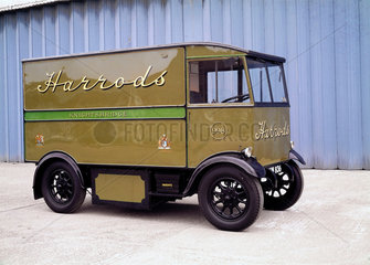 Harrods electric delivery van  1939.