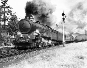 'King George V' steam locomotive No.6000  a