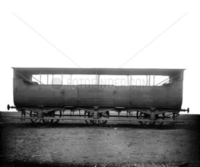 Third class carriage  c 1900.