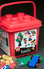 LEGO ‘basic’ bucket of bricks for three to seven year old children  1999.