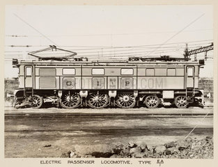 Electric locomotive  India  c 1930.