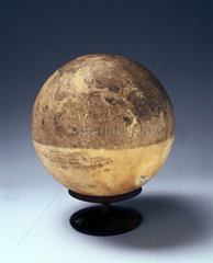 Russell’s lunar globe  1792-1797.