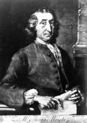 Thomas Wright  English astronomer and architect  18 April 1737.