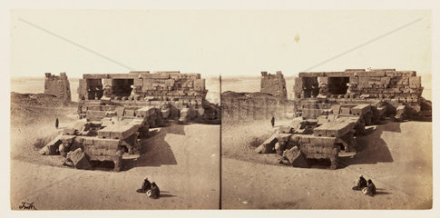 'General View of Koum Ombos'  1859.