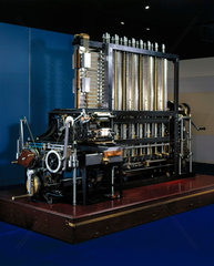 Babbage's Difference Engine No 2 with printing mechanism  February 2001.