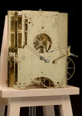 Detail of Vulliamy’s regulator clock  c 1780.