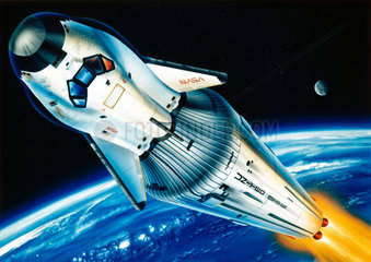 HL-20 space taxi  1991.