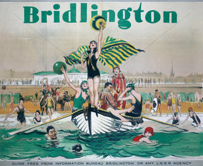 'Bridlington'  LNER poster  1925.