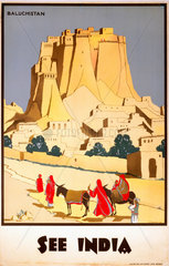 'See India’  Indian State Railways poster  1931.