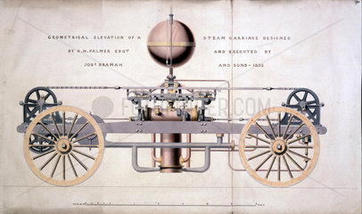 Steam carriage  1832.