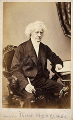John Herschel  English astronomer and scientist  1866-1871.