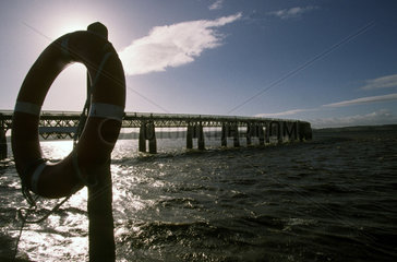 Tay Bridge over the Firth of Tay  2000.