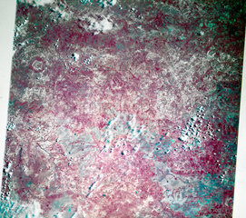 Landsat image of the Araguainha Dome  1972.