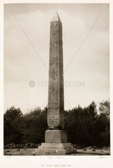 ‘The New York Obelisk’  USA  c 1880s.