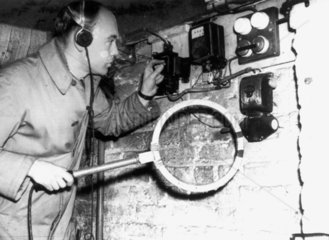 GPO radio engineer at work  30 November 193