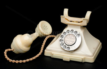 Ivory 200 series dial telephone  c 1935.