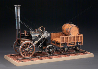 Stephenson's 'Rocket' locomotive  1829.