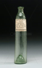 Bottle for anti-hysteria water  1850-1920.
