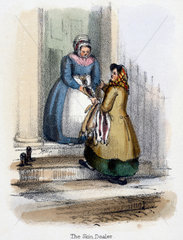 'The Skin Dealer'  c 1845.