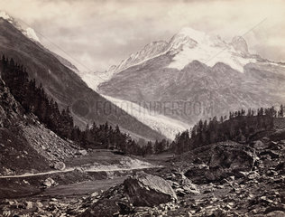 Mountain peaks  United States of America  c 1850-1900.